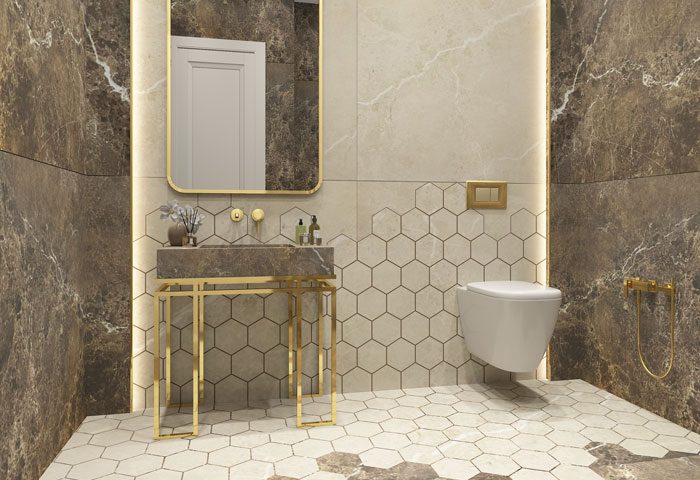 کاشی و سرامیک سرویس بهداشتی و حمام Bathroom Tile & Ceramics