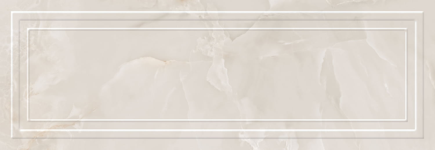 Wonder Beige Glossy Relief 40x120