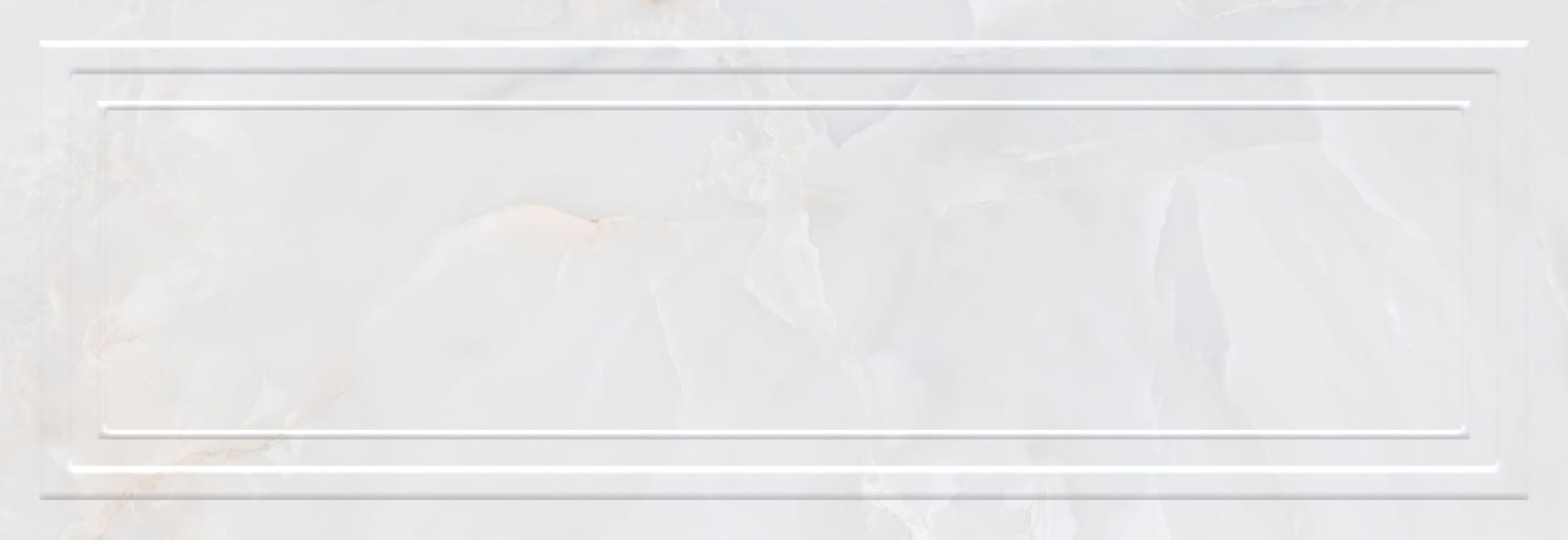 Wonder White Glossy Relief 40x120