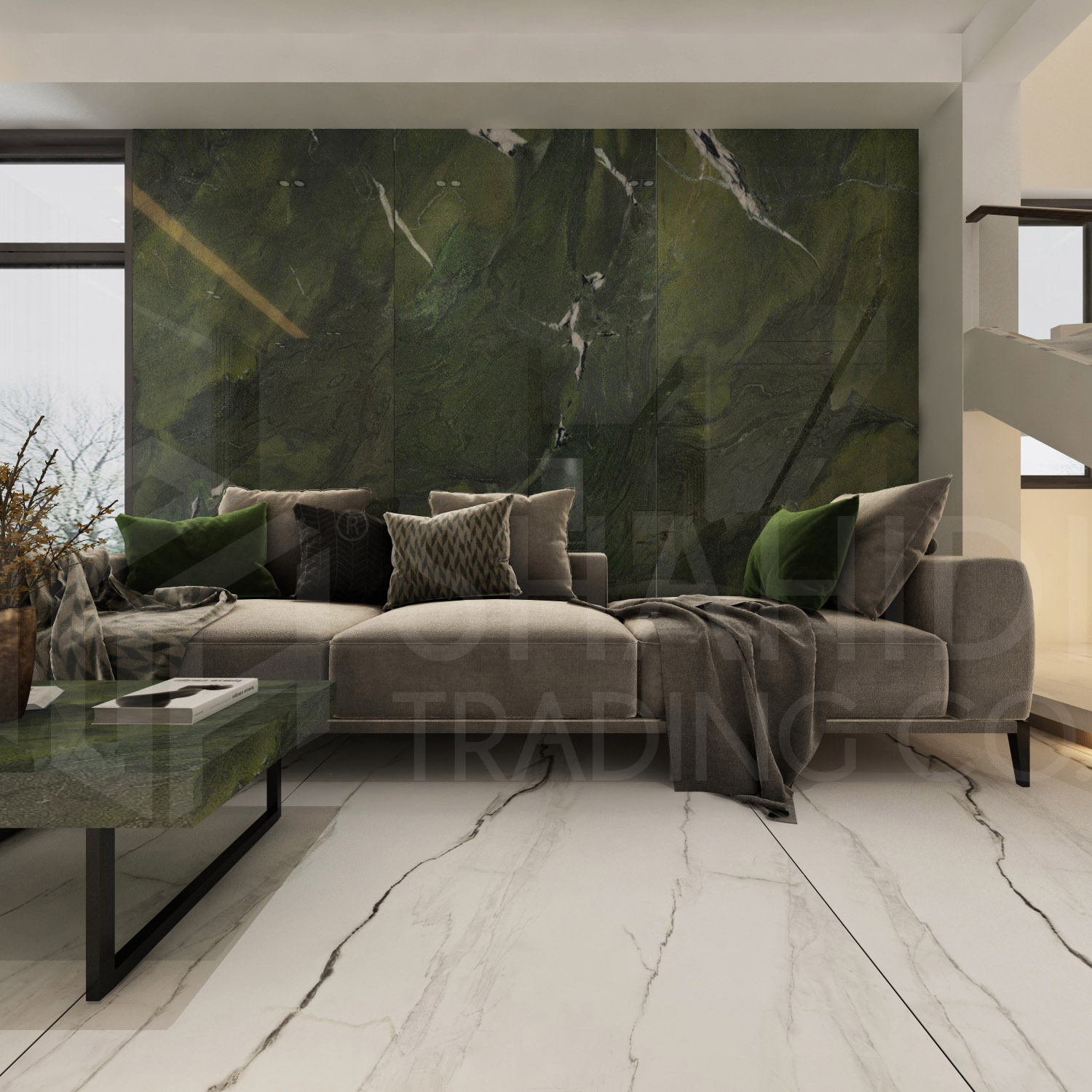 اسلب سرامیک ایمپریو میراکل گرین Imperio Miracle Green