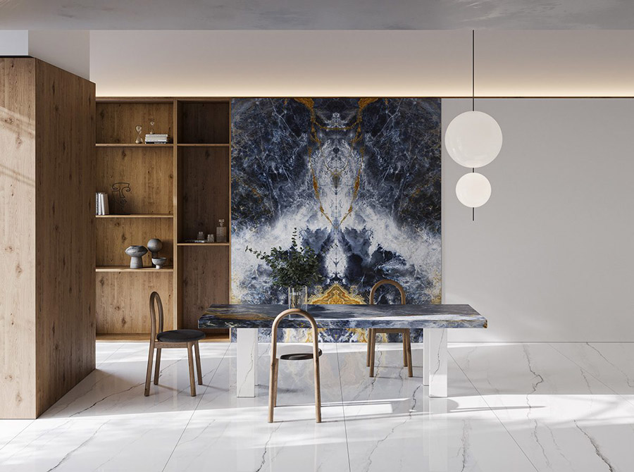 اسلب سرامیک ایمپریو سری اوشن بلو Imperio Ocean Blue